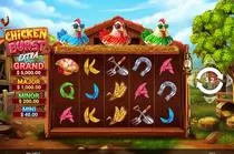 Chicken Burst Extra Slots Wizard Games Lock and Spin Wild Symbol