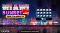Miami Sunset 7s Hold and Win Slots Kalamba Games Hold and Win Wild Symbol