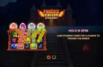 Phoenix Kingdom Extra Burst Slots Wizard Games Lock and Spin Wild Symbol