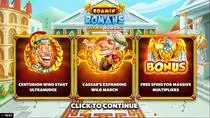 Roamin Romans UltraNudge Slots Bang Bang Games Free Spins Wild Symbol