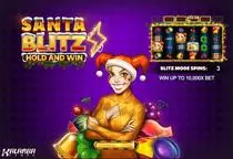 Santa Blitz Hold and Win Slots Kalamba Games Free Spins Wild Symbol