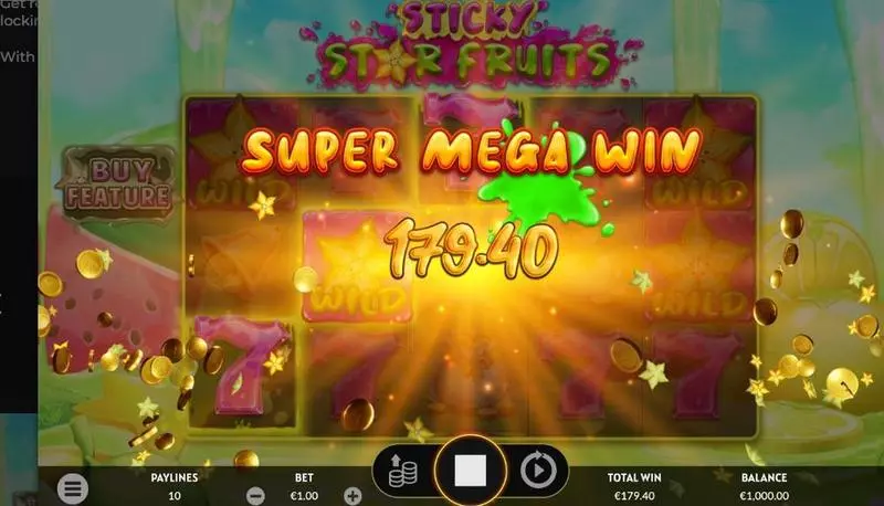  Sticky Star Fruits Slots Apparat Gaming Buy Feature