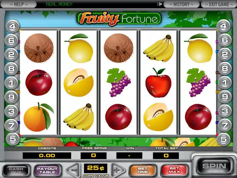5-Reel Fruity Fortune Slots DGS Free Spins