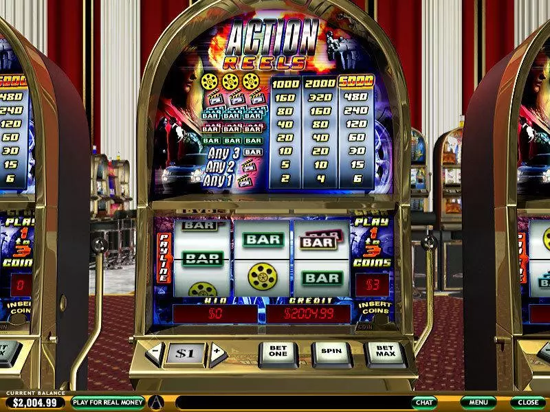 Action Reels Slots PlayTech 