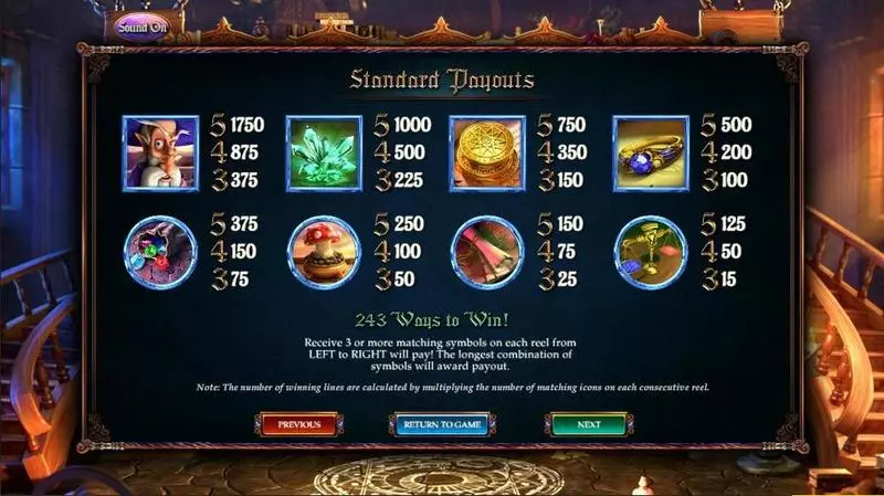 Alkemor's Tower Slots BetSoft On Reel Game