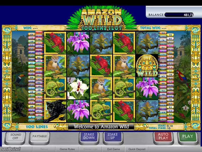 Amazon Wild Slots bwin.party Second Screen Game