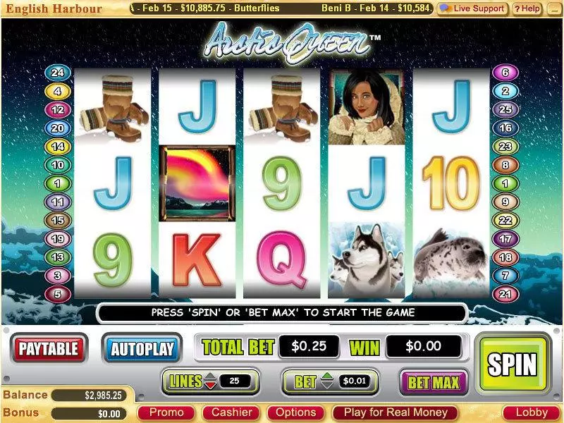 Arctic Queen Slots Vegas Technology Free Spins