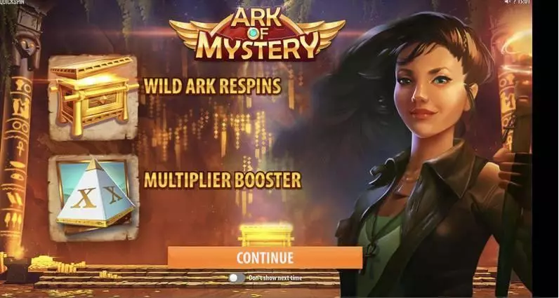 Ark of Mystery Slots Quickspin 