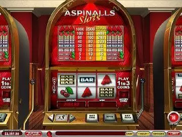 Aspinalls Slots PlayTech 