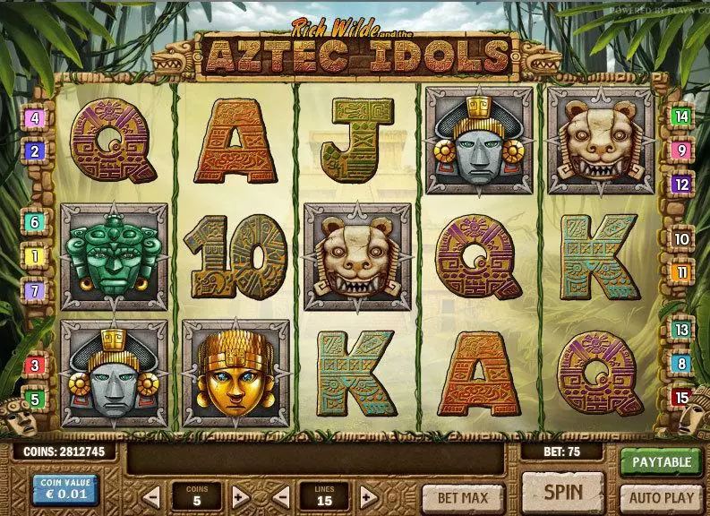 Aztec Idols Slots Play'n GO On Reel Game