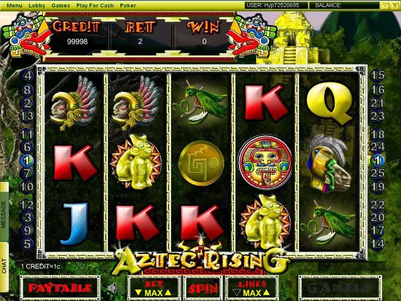 Aztec Ricing Slots Player Preferred Free Spins