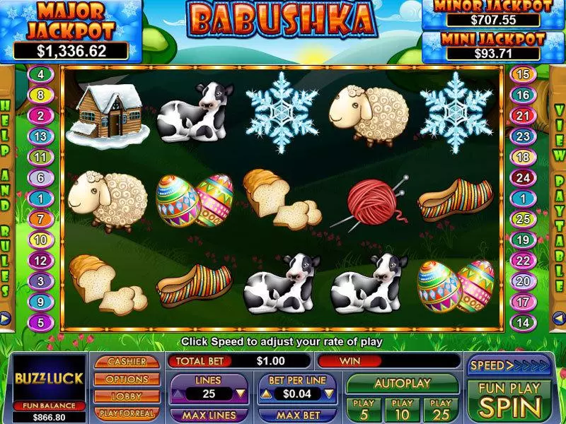 Babushka Slots NuWorks Free Spins