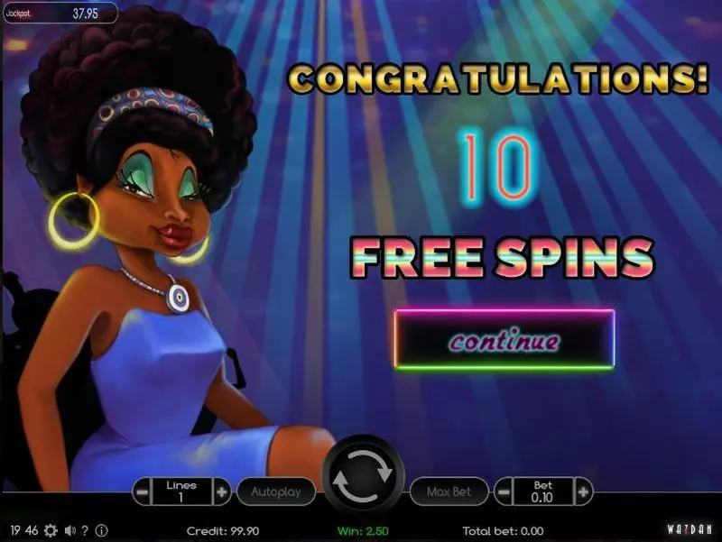 Back to the 70s Slots Wazdan Free Spins