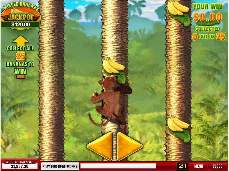 Banana Monkey Slots PlayTech Free Spins