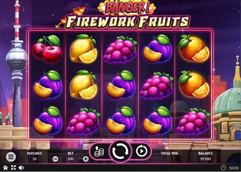 Banger! Firework Fruits Slots Apparat Gaming 