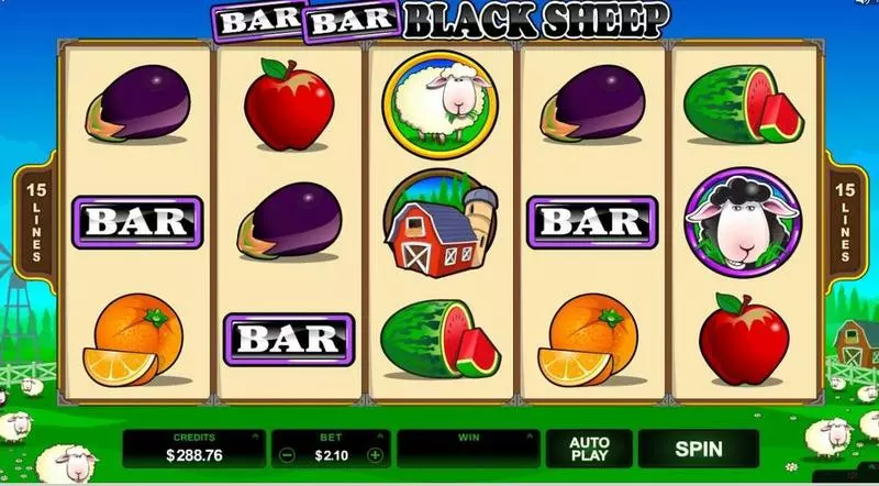 Bar Bar Black Sheep  Slots Microgaming Free Spins