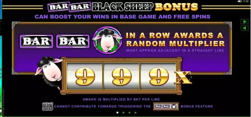 Bar Bar Black Sheep  Slots Microgaming Free Spins