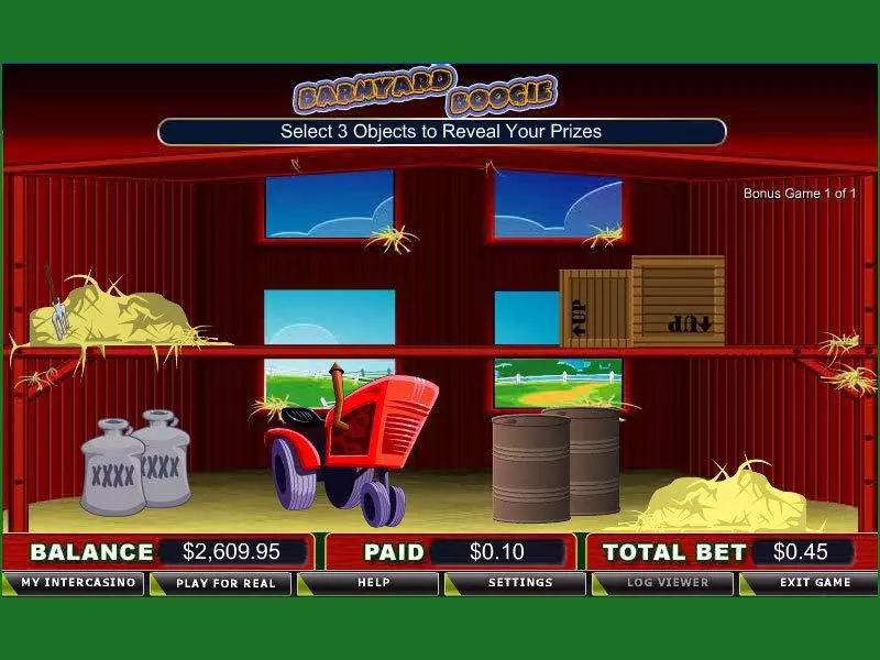 Barnyard Boogie Slots CryptoLogic Second Screen Game