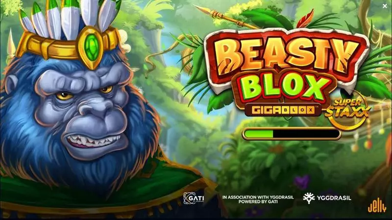 Beasty Blox GigaBlox Slots Jelly Entertainment Gigablox