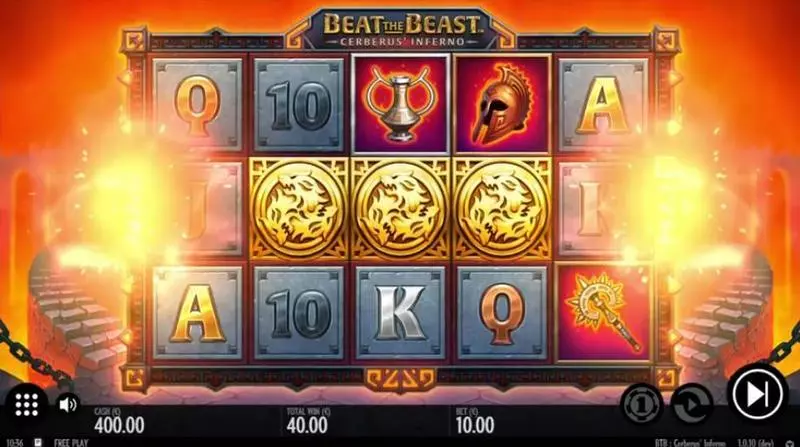 Beat the Beast Cerberus Inferno Slots Thunderkick Free Spins