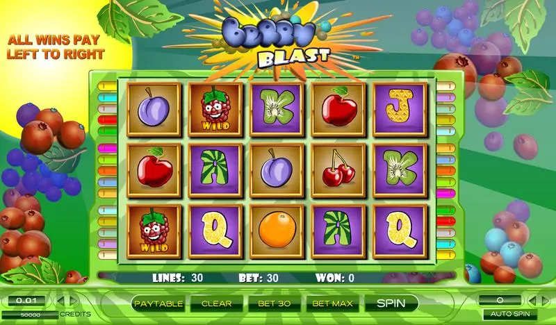 Berry Blast Slots Amaya Free Spins