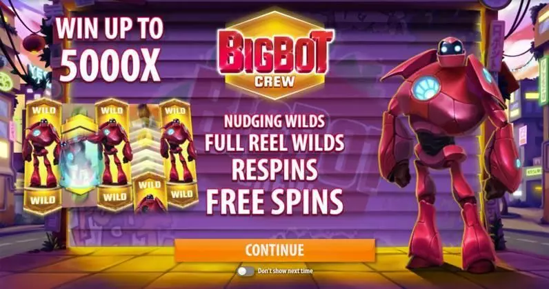 Big Bot Crew Slots Quickspin Re-Spin