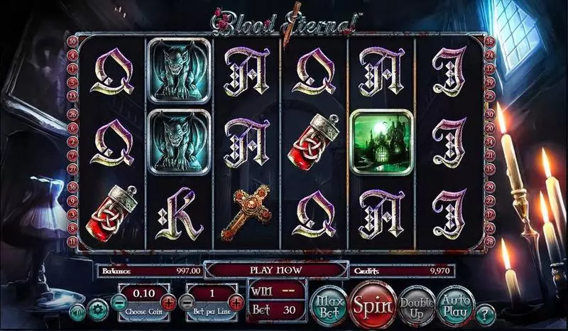 Blood Eternal Slots BetSoft Free Spins