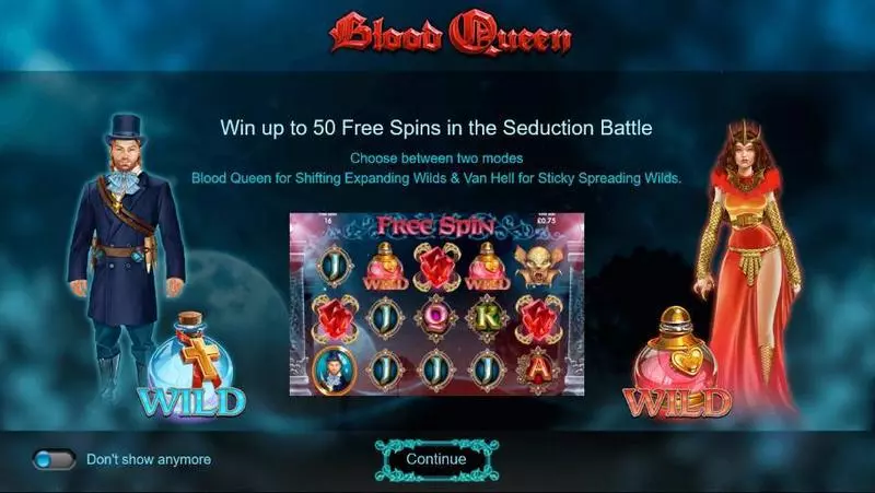 Blood Queen Slots Iron Dog Studio Free Spins