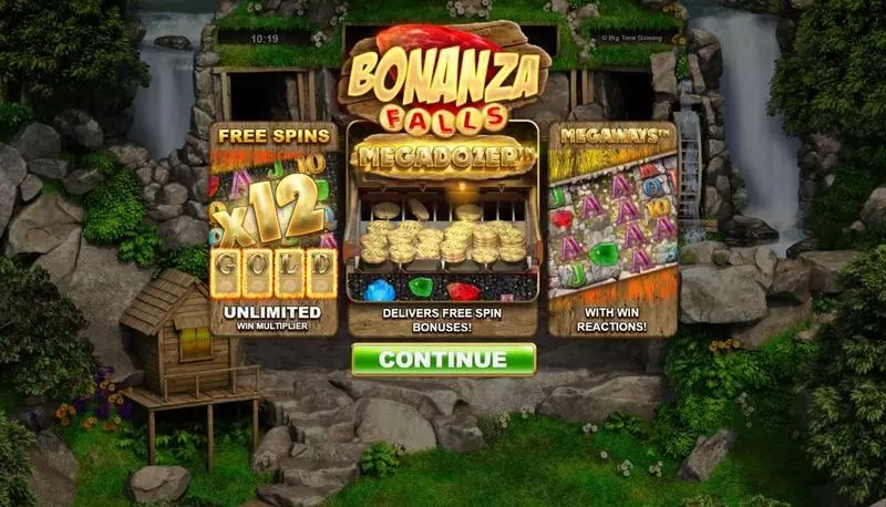 Bonanza Falls Slots Big Time Gaming Free Spins