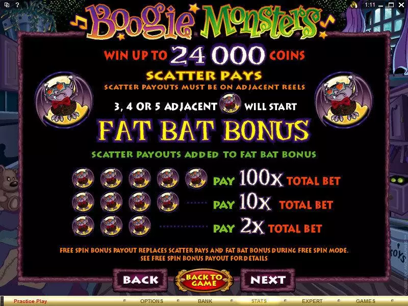 Boogie Monsters Slots Microgaming Free Spins