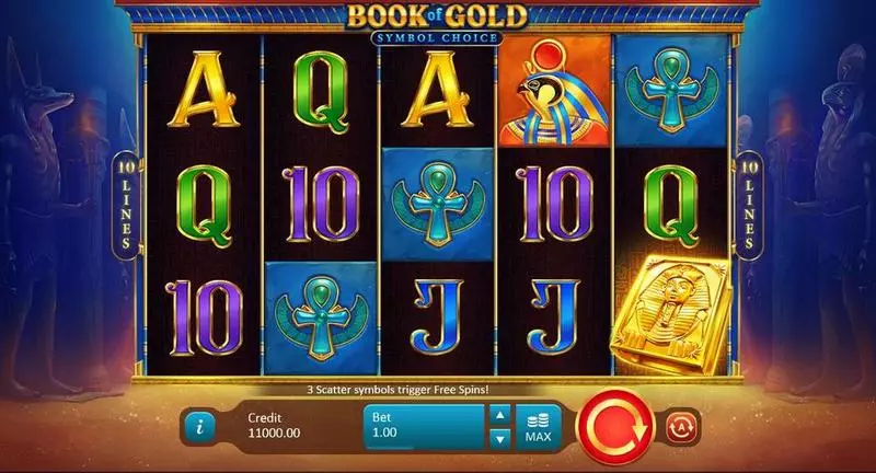 Book of Gold: Symbol Choice Slots Playson Free Spins