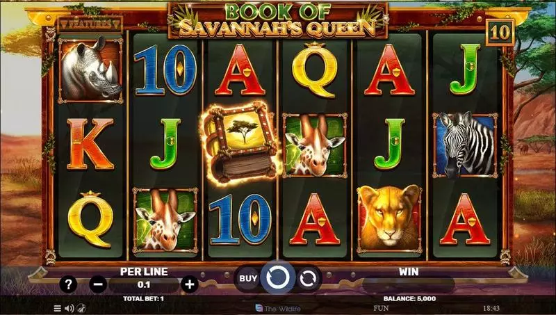 Book Of Savannah’s Queen Slots Spinomenal Free Spins