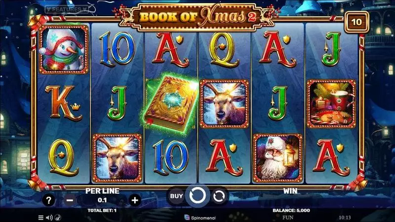 Book Of Xmas 2 Slots Spinomenal Free Spins