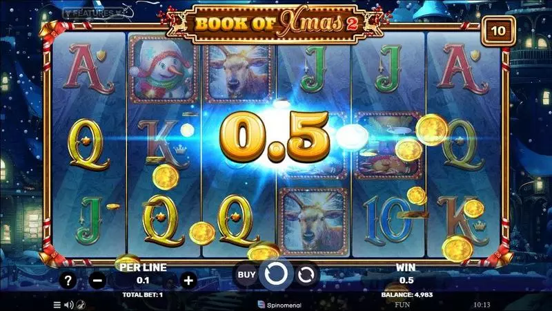 Book Of Xmas 2 Slots Spinomenal Free Spins