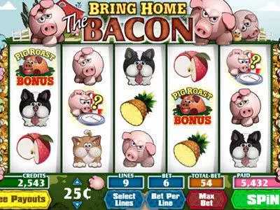 Bring Home The Bacon Slots Parlay Second Screen Game