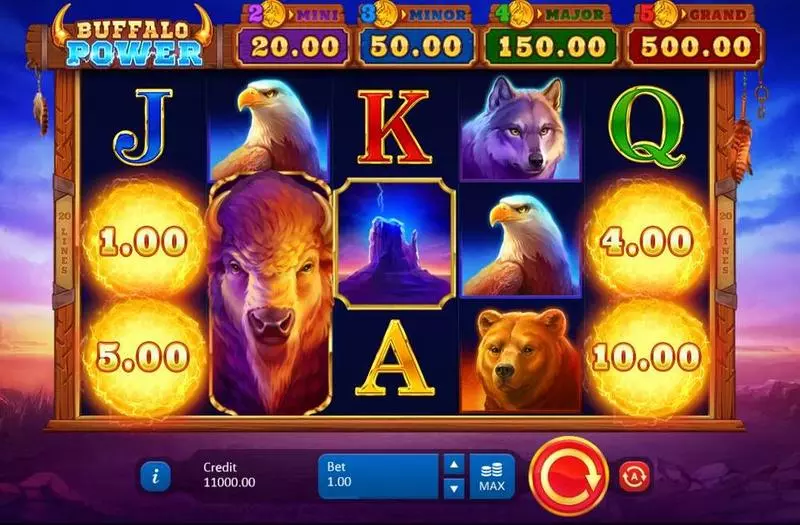 Buffalo Power: Hold and Win Slots Playson Free Spins