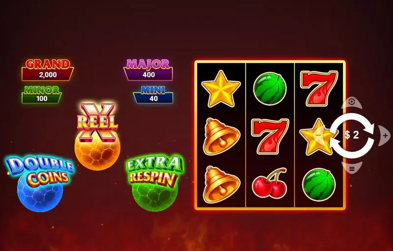 Burn Burn Burn Stepper Slots Wizard Games Collect CoinFree SpinsHold and Spin