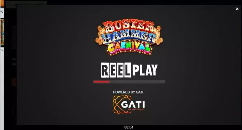 Buster Hammer Carnival Slots ReelPlay Wild Striker