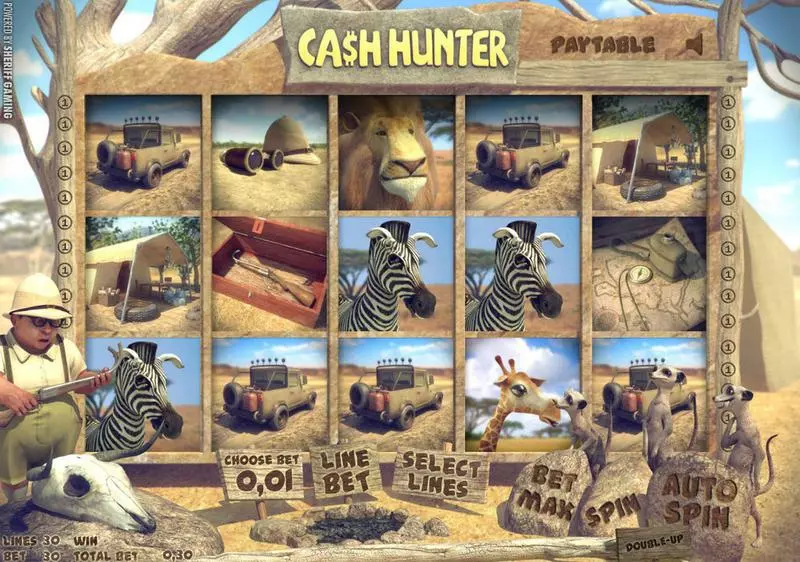 Ca$h Hunter Slots Sheriff Gaming Free Spins