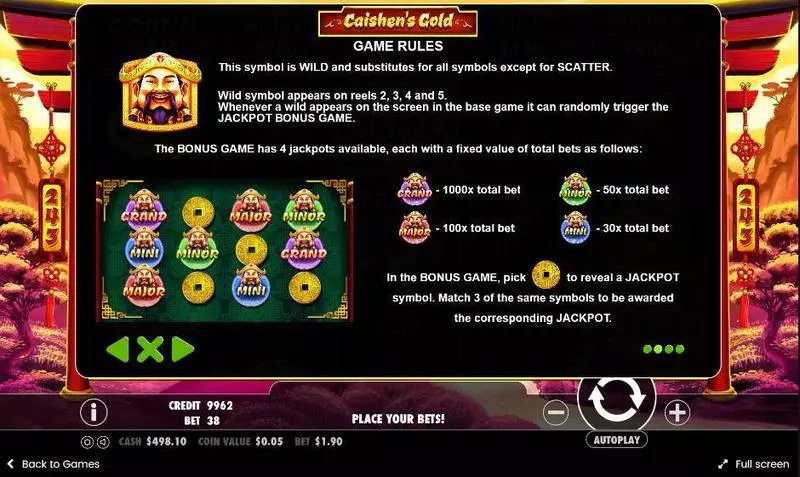 Caishen’s Gold Slots Pragmatic Play Free Spins