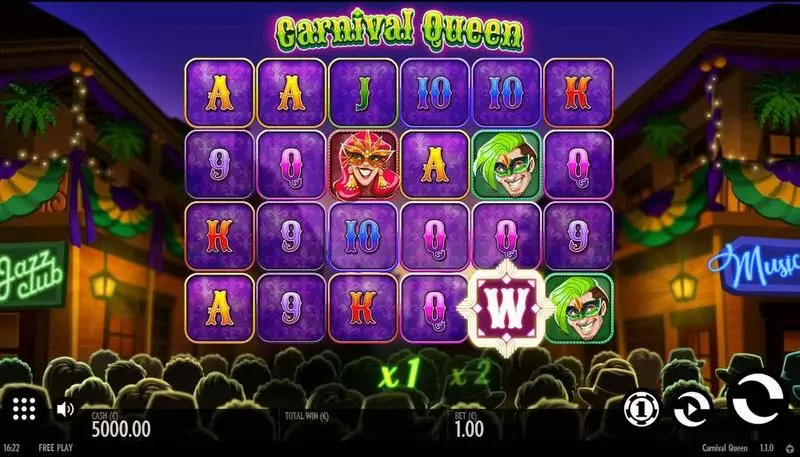 Carnival Queen Slots Thunderkick 