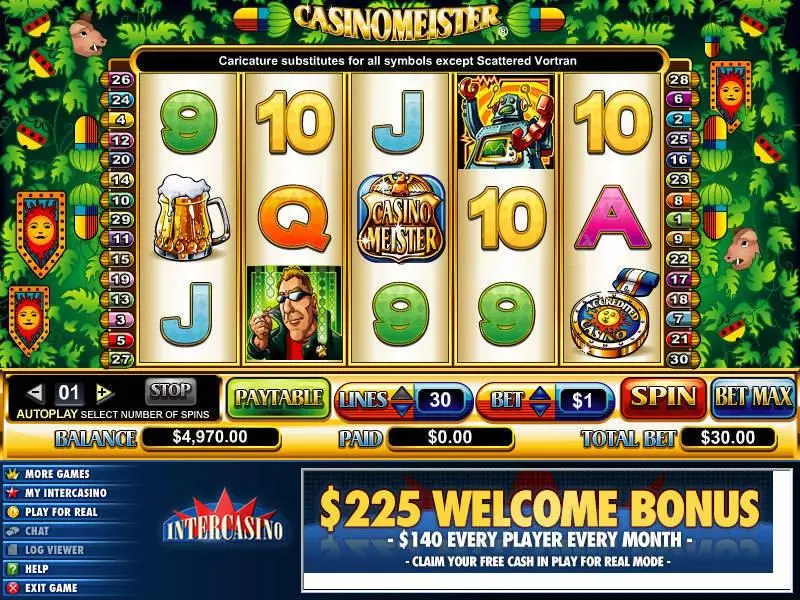 CasinoMeister Slots CryptoLogic Free Spins