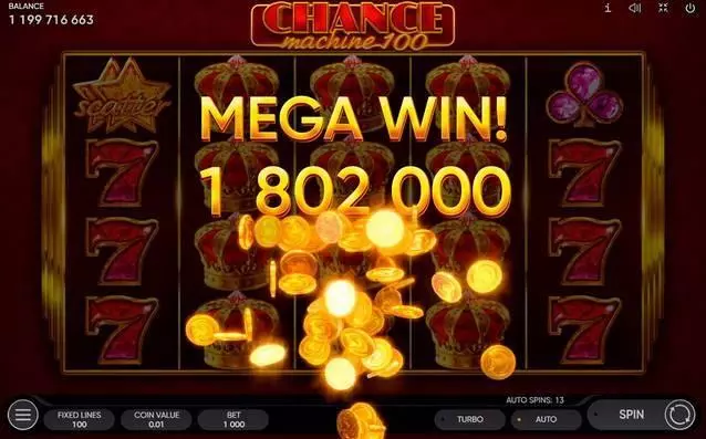 Chance Machine 100 Slots Endorphina 