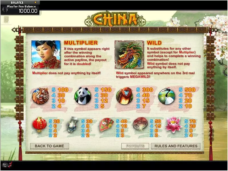 China MegaWild Slots GamesOS Free Spins