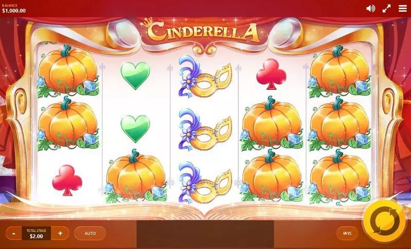 Cinderella Slots Red Tiger Gaming Second Screen Game
