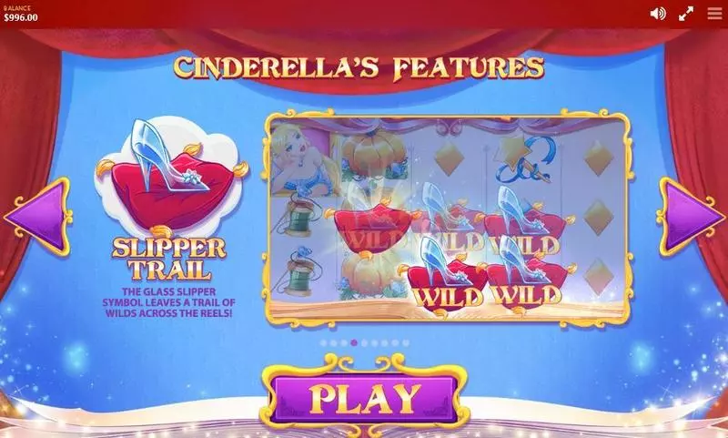 Cinderella Slots Red Tiger Gaming Second Screen Game
