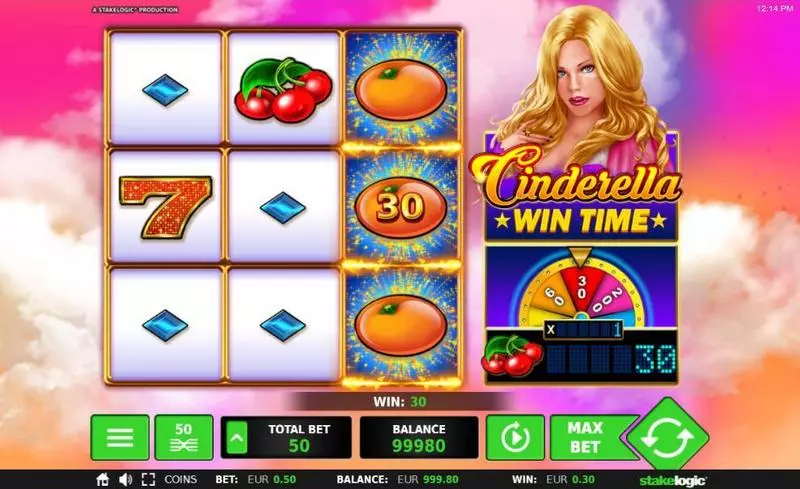Cinderella Win Time Slots StakeLogic Wheel of Fortune