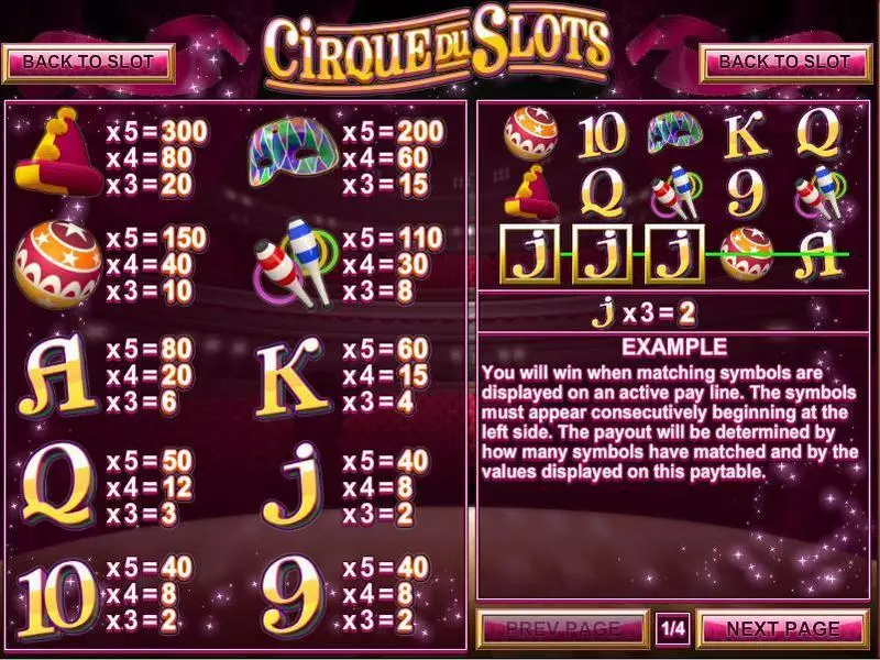 Cirque du Slots Slots Rival Free Spins