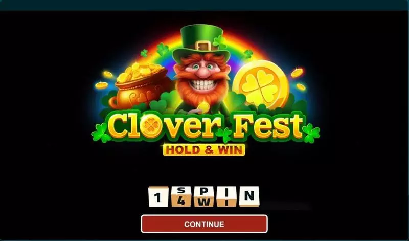 Clover Fest Hold And Win Slots 1Spin4Win Jackpot bonus game