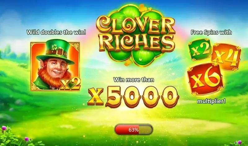 Clover Riches Slots Playson Free Spins